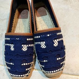 Tory Burch denim shoes